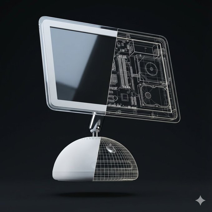Сплит-вид 3D-рендера iPhone 17 Pro — слайд 1
