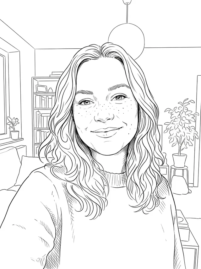 Line art из фото